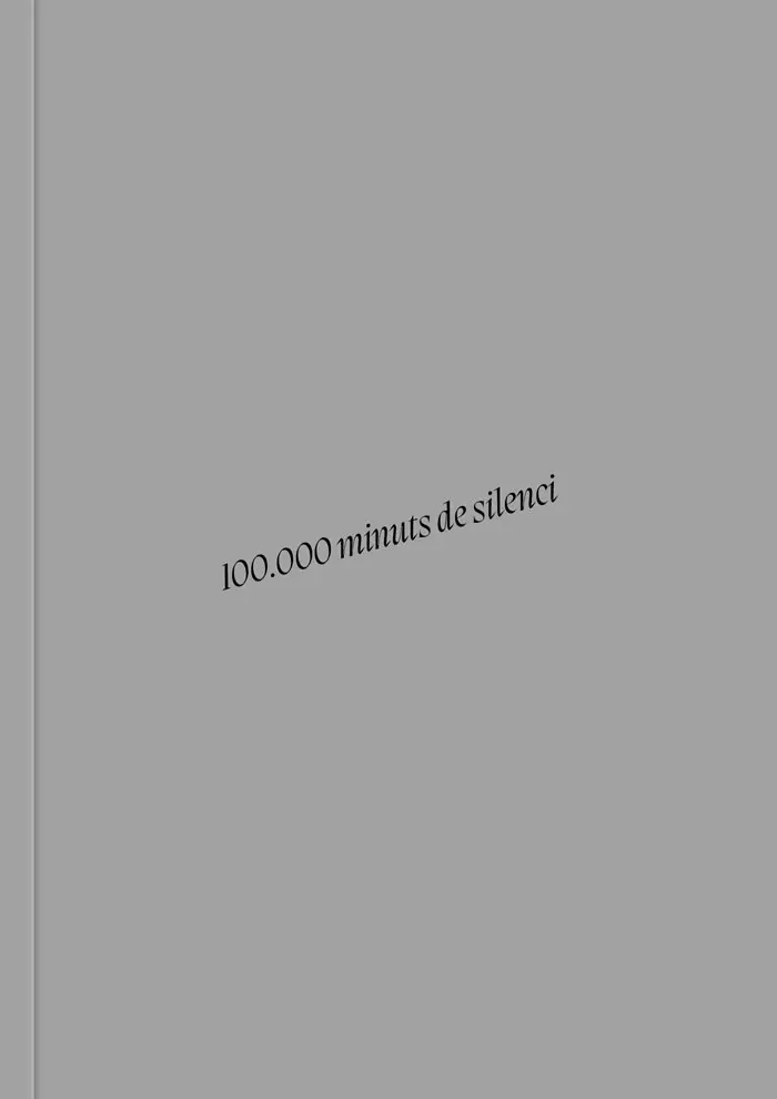 100.000 minuts de silenci - Escolástico y Laclériga
