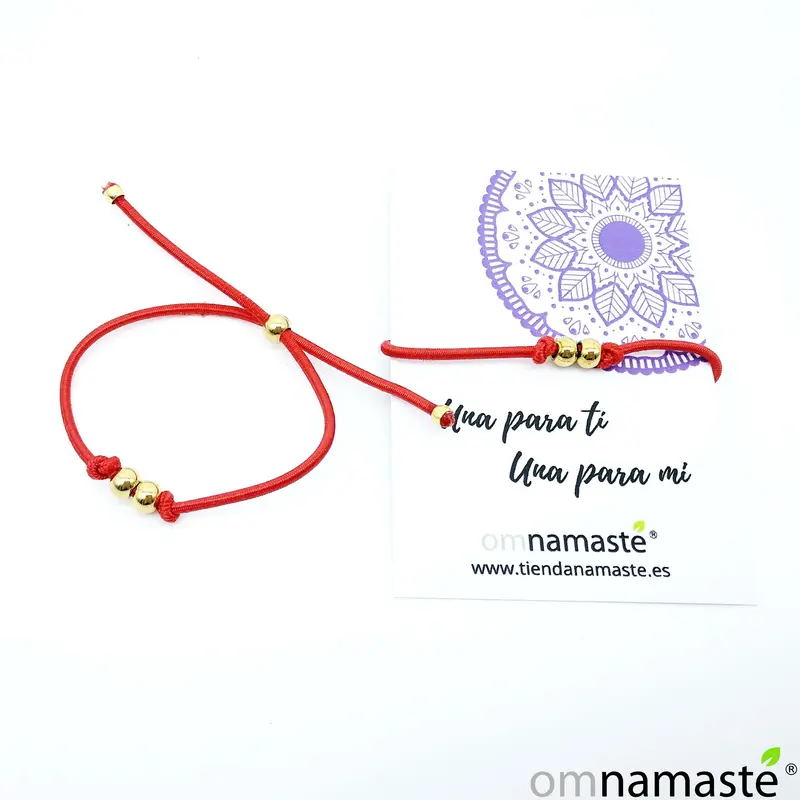 2 Pulseras de los deseos elásticas
