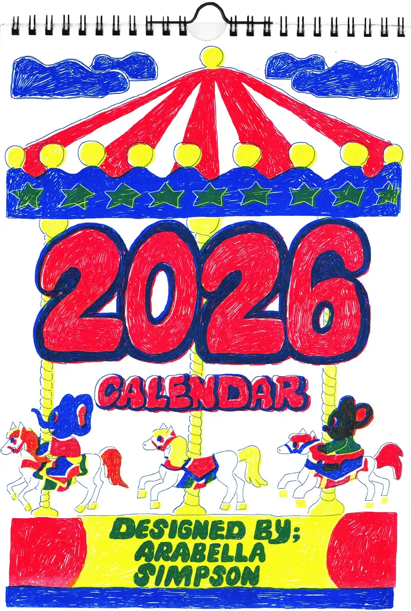 2026 Calendar- Jumbo Press x Arabella Simpson