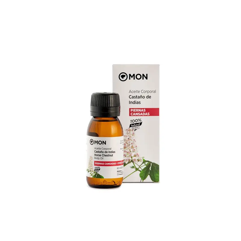 Aceite circulatorio de castaño de indias - 60 ml - Mon