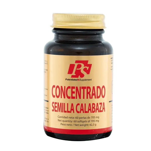 ACEITE CONCENTRADO DE SEMILLA DE CALABAZA 60 perlas - PS
