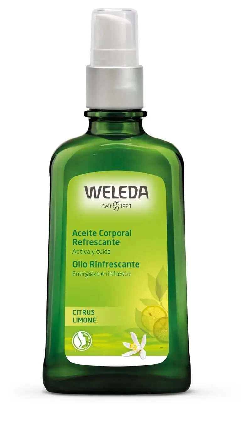 Aceite Corporal Refrescante de Citrus 100 ml Piel Seca