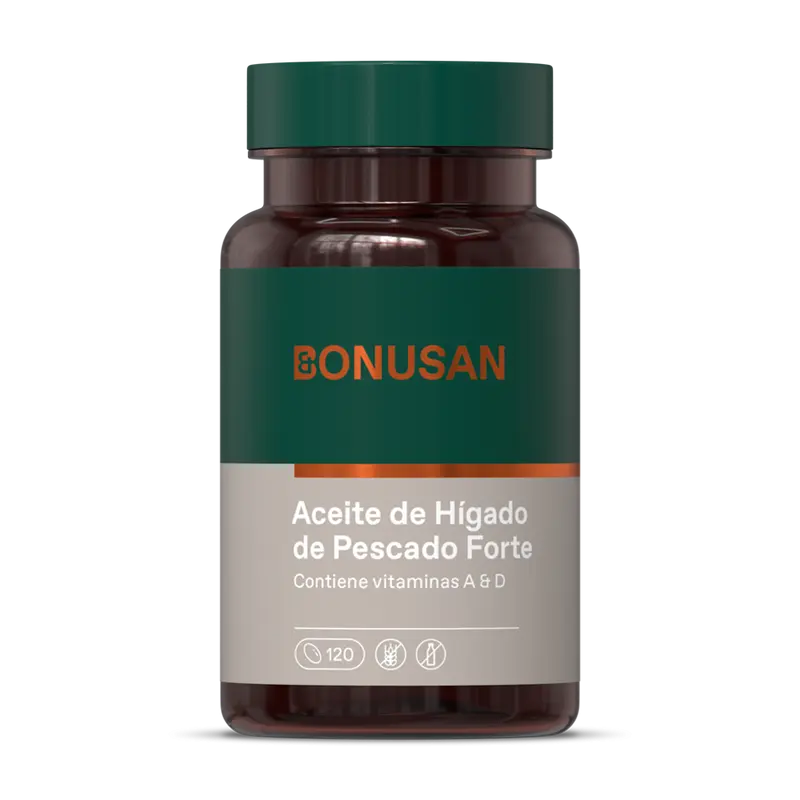 Aceite de Hígado de Pescado Forte MSC / 120 perlas - BONUSAN