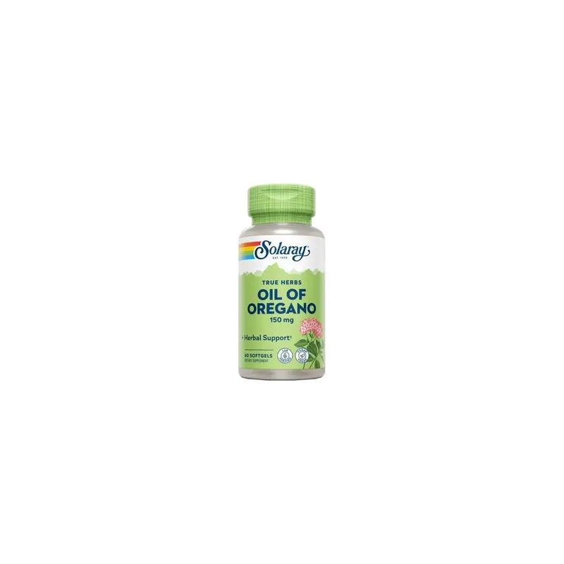 Aceite de oregano 150mg - 60 perlas - Solaray