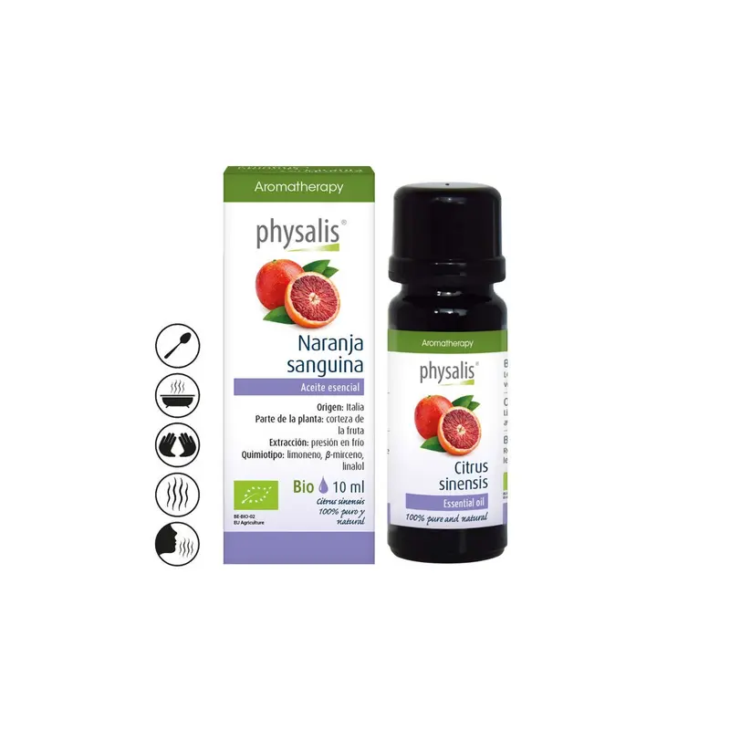 Aceite esencial de naranja sanguina Bio - 10 ml - Physalis
