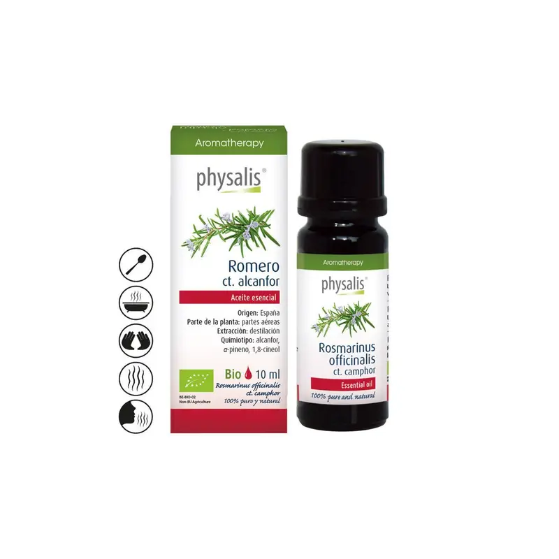Aceite esencial de Romero ct. Alcanfor bio - 10 ml - Physalis