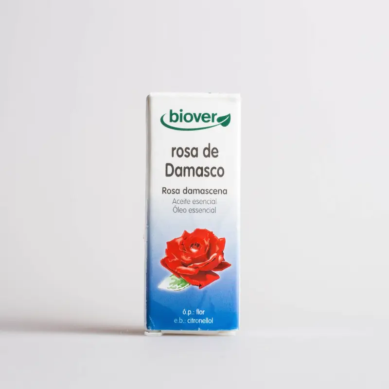 ACEITE ESENCIAL DE ROSA DE DAMASCO, 1 ML - BIOVER