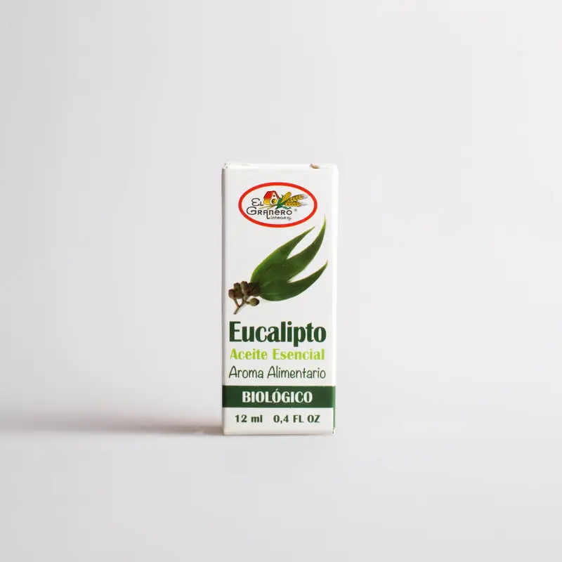 ACEITE ESENCIAL EUCALIPTO BIO, 12 ML - EL GRANERO INTEGRAL