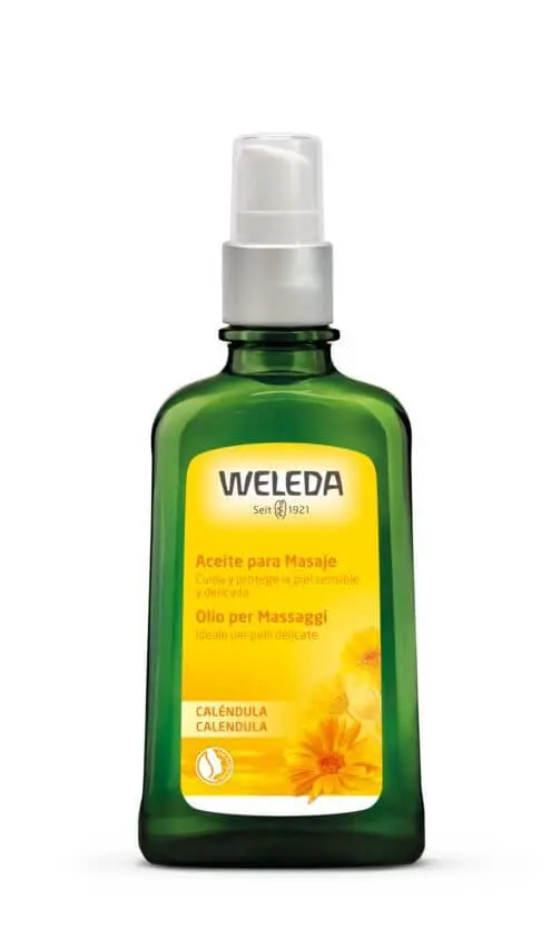 Aceite para masaje con Caléndula 100 ml Masaje Piel Sensible