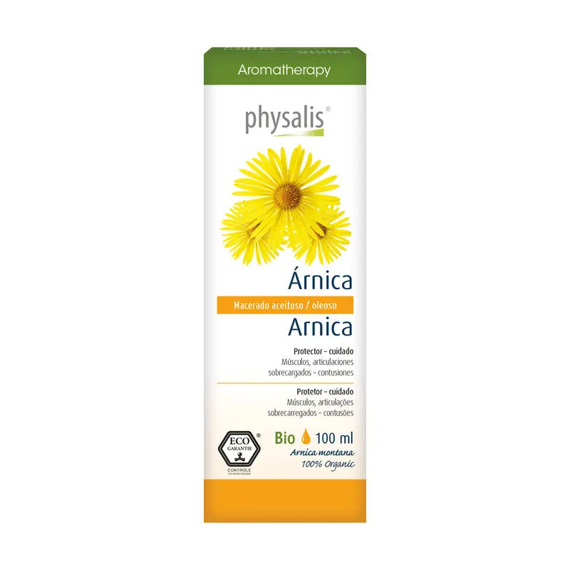 Aceite vegetal de Arnica Bio 100ml Physalis