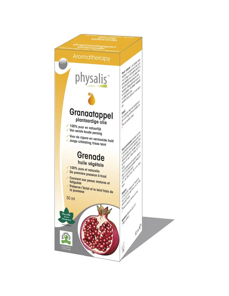 Aceite vegetal de granada bio 50 ml Physalis