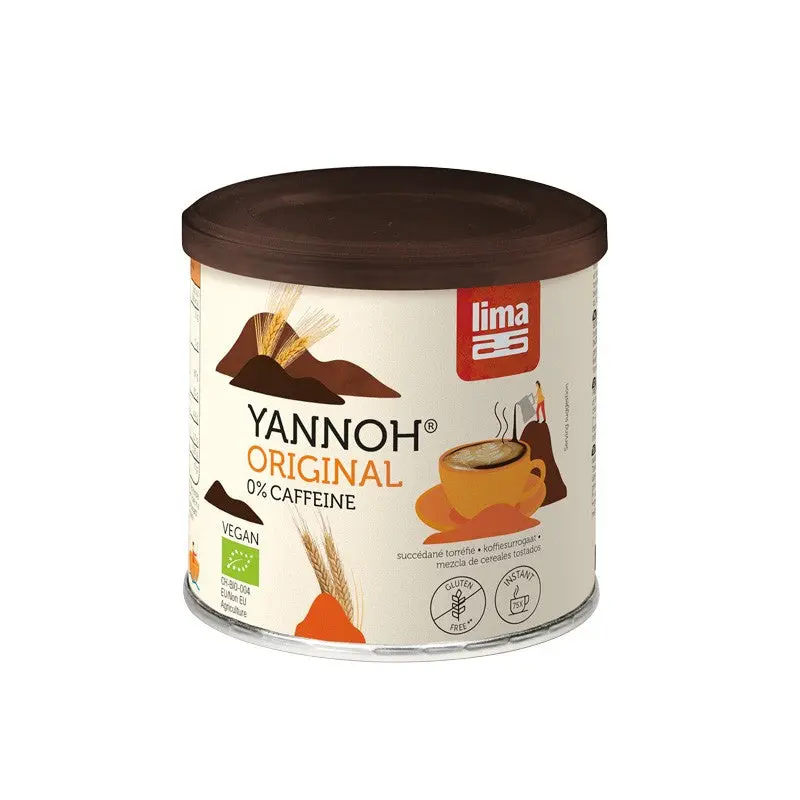 Achicoria Yannoh instantáneo (cafe de cereales) bio lata 125g Lima