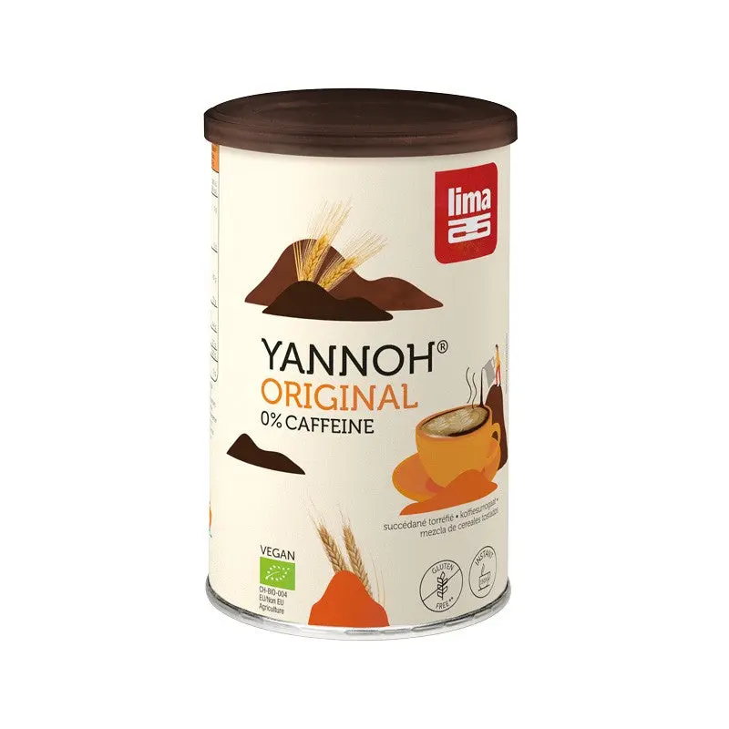 Achicoria Yannoh instantáneo (cafe de cereales) bio lata 250g Lima