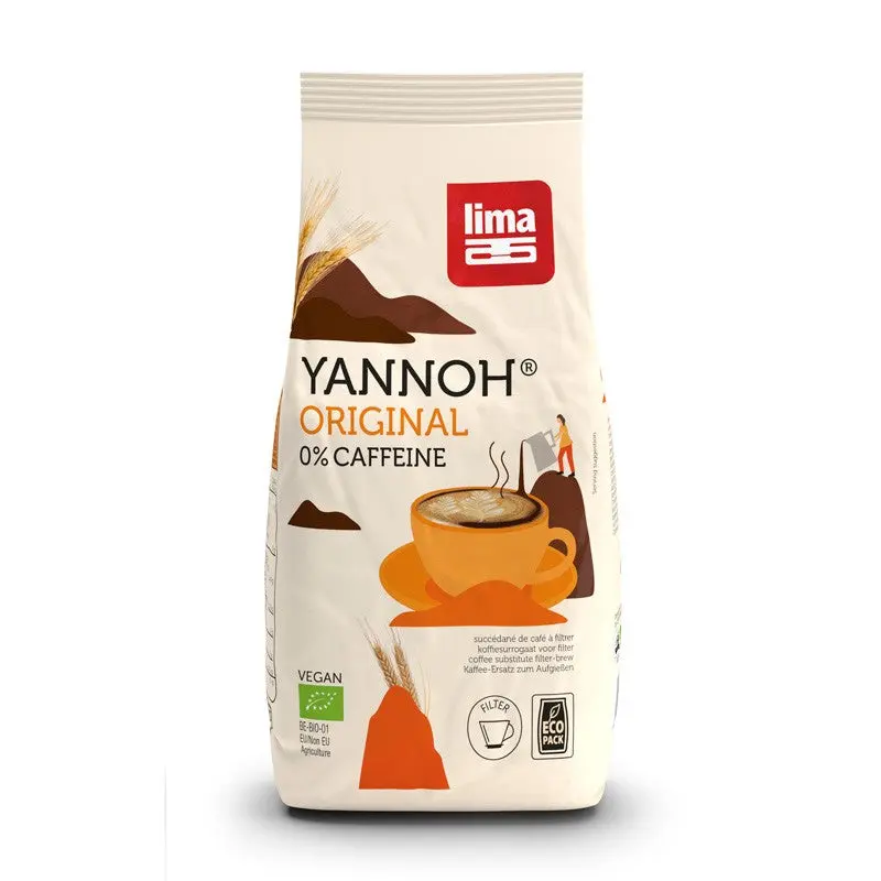 Achicoria Yannoh para cafetera (cafe de cereales) bio bolsa 1kg Lima