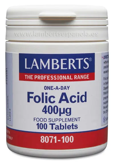 Ácido Fólico 400 mcg un apoyo durante el embarazo