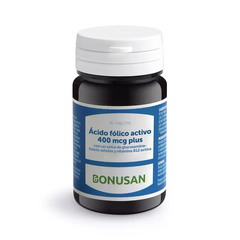 Acido fólico activo 400 mcg plus