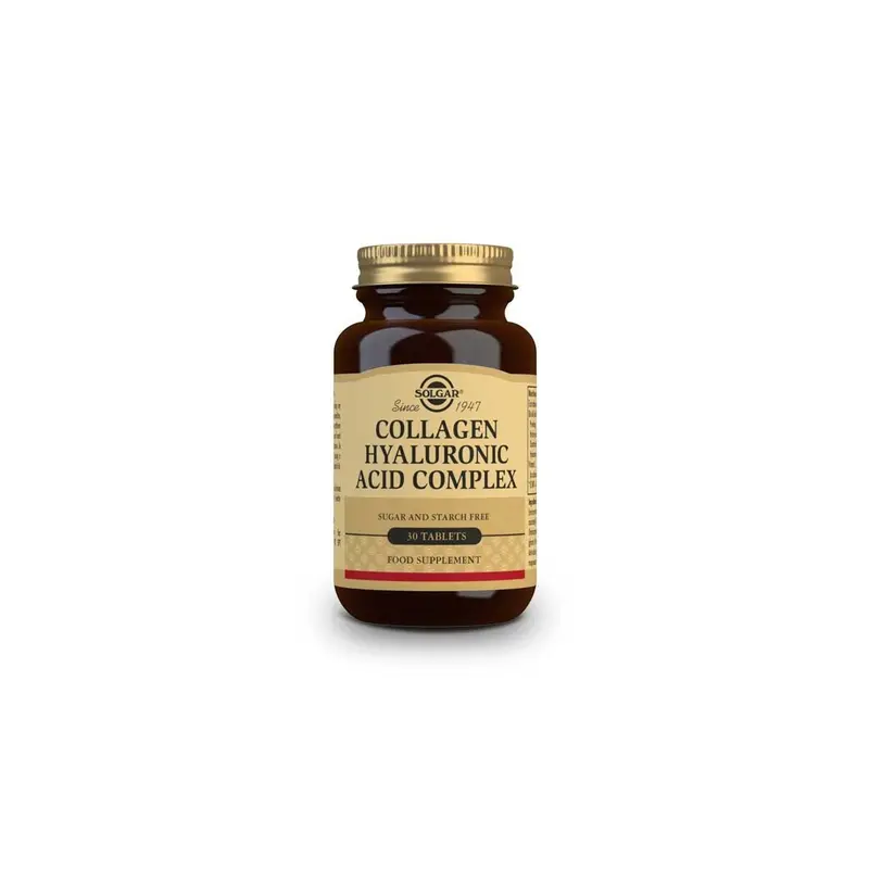 Ácido Hialuronico Complex 120mg - 30 comprimidos - Solgar