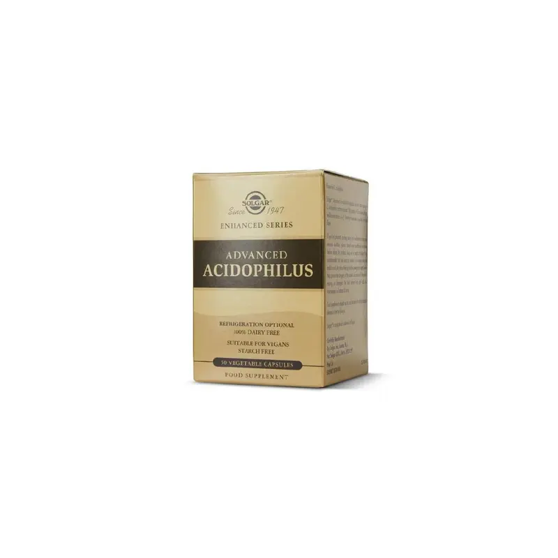 Acidophilus Avanzado (probiótico) - 50 cápsulas - Solgar