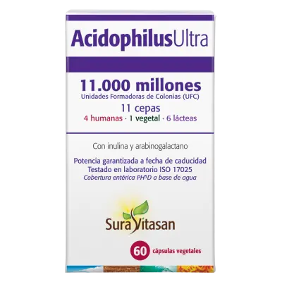 ACIDOPHILUS ULTRA - VARIOS TAMAÑOS - SURAVITASAN