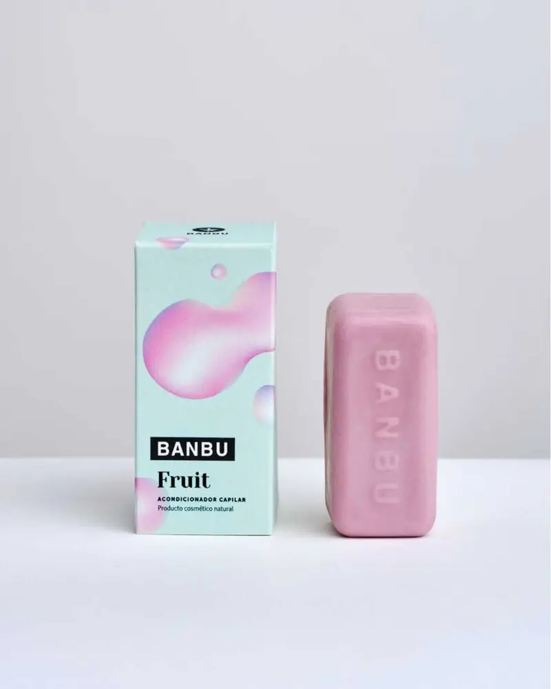 Acondicionador Sólido Pelo Rizado FRUIT - Banbu