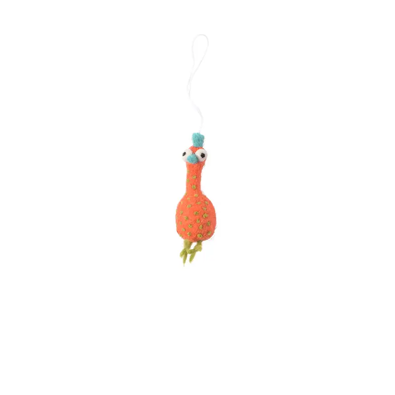 Adorno Funky Chicken - Coral