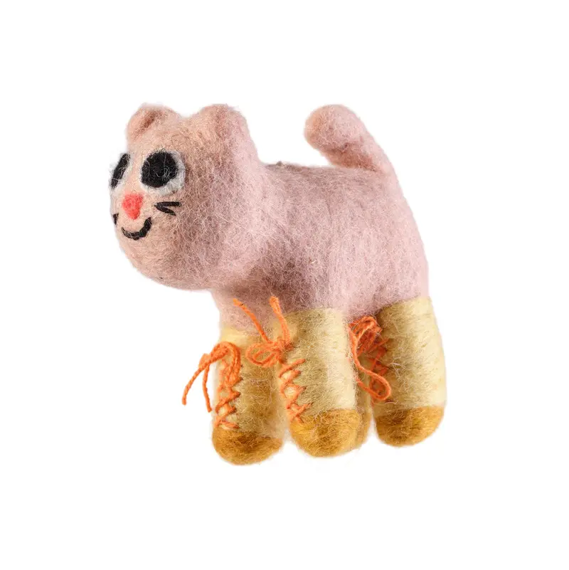 Adorno Lucy Gato con botas