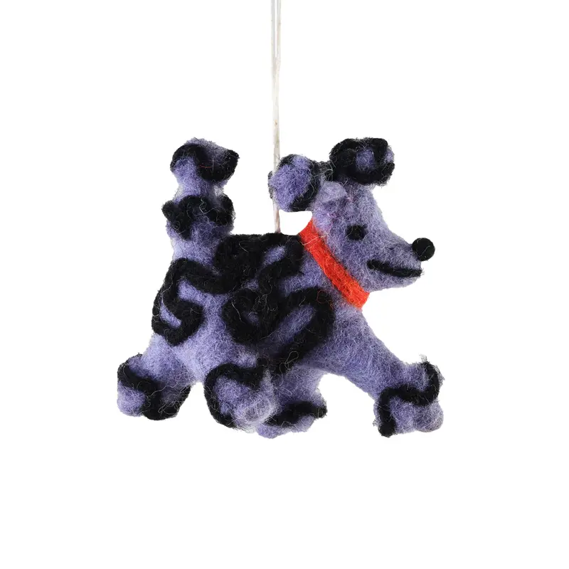 Adorno Perro Fleur Poodle