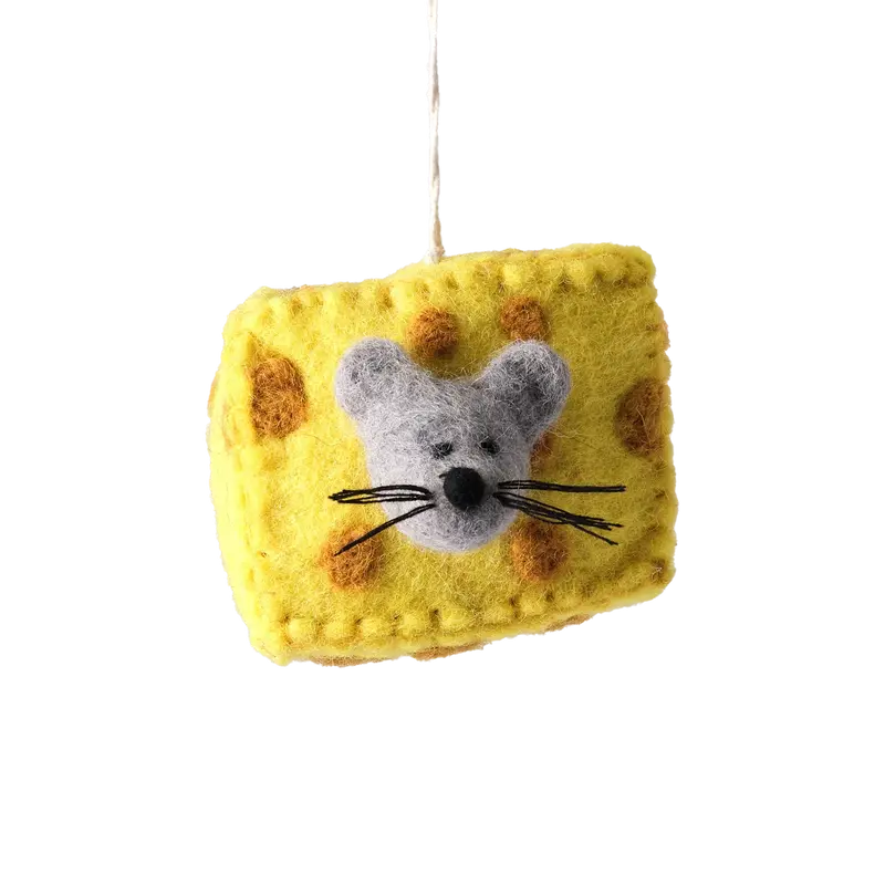 Adorno Ratón y queso