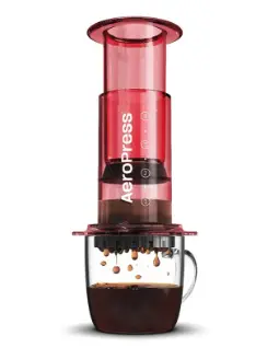 AeroPress Clear - Rojo