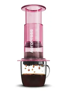 AeroPress Clear - Rosa