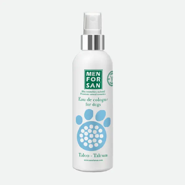 Agua de colonia Menforsan Talco - 125 ml.