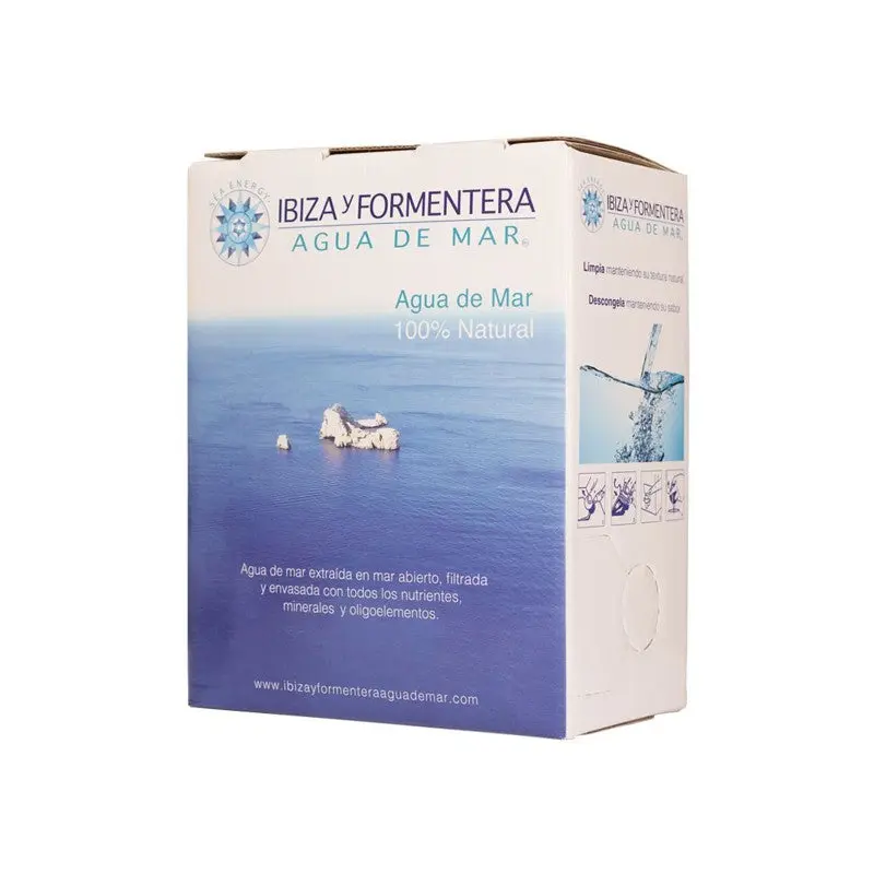 Agua de mar plasma marino 3L Ibiza y formentera