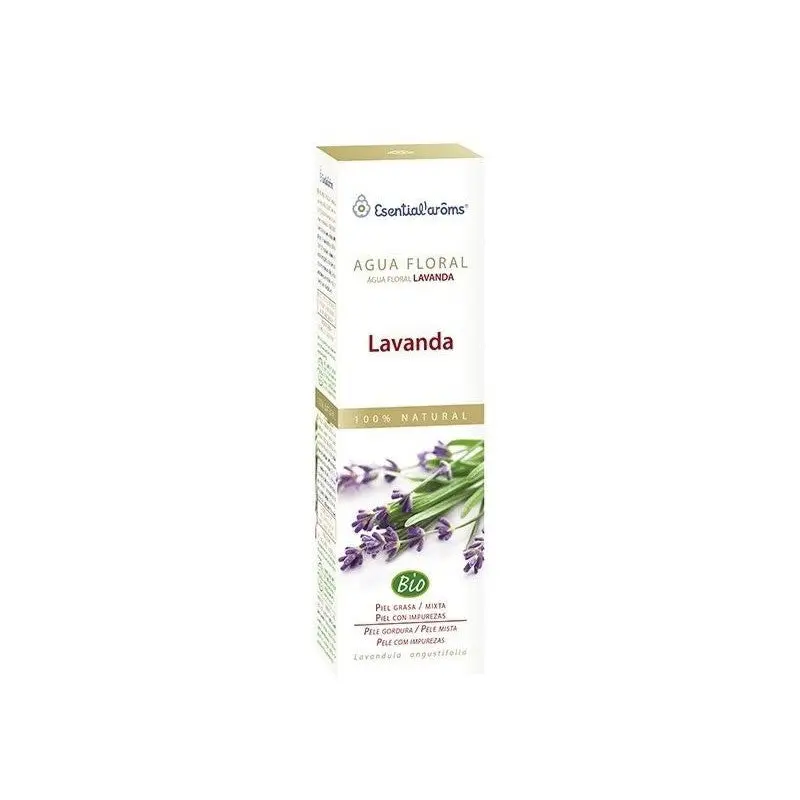 AGUA FLORAL DE LAVANDA 100ML- ESENTIAL AROMS