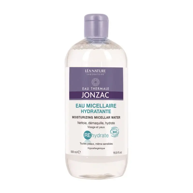Agua micelar hidratante Rehydrate Bio 500ml Eau Thermale Jonzac