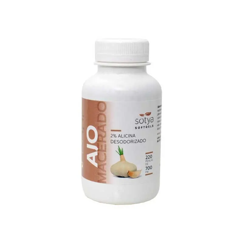 Ajo macerado 700mg 220 perlas Sotya
