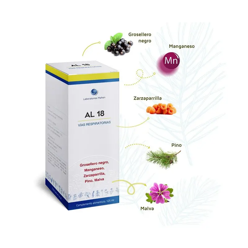 AL 18 (vias respiratorias) - 125 ml - Mahen