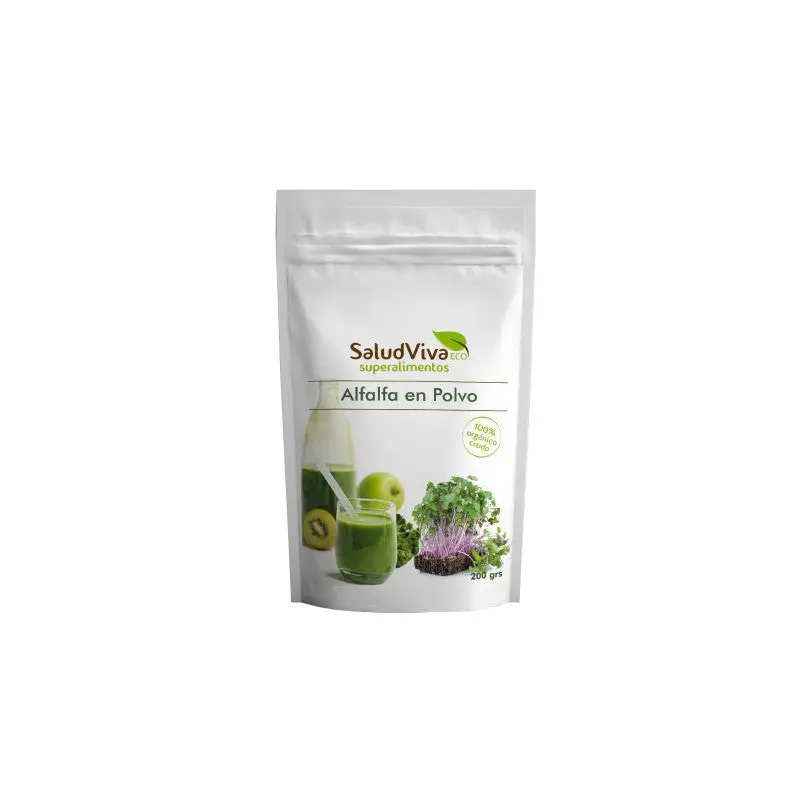 Alfalfa ecológica en polvo ECO 200gr - SALUD VIVIA