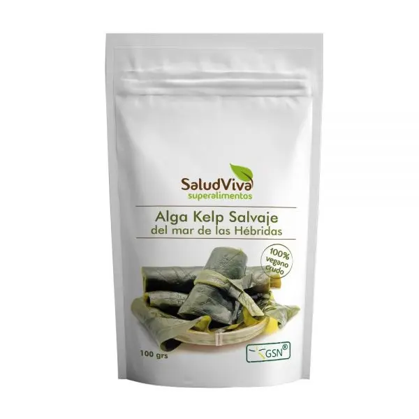 Alga Kelp en polvo ECO, 100gr - SALUD VIVA