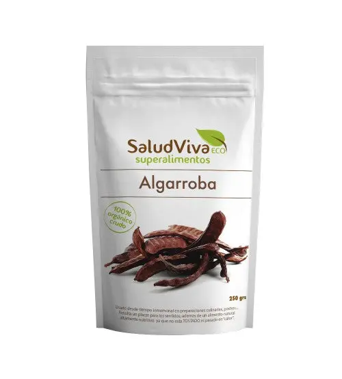 ALGARROBA CRUDA EN POLVO 250G - SALUD VIVA