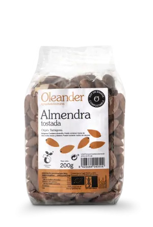 Almendra tostada con piel- OLEANDER