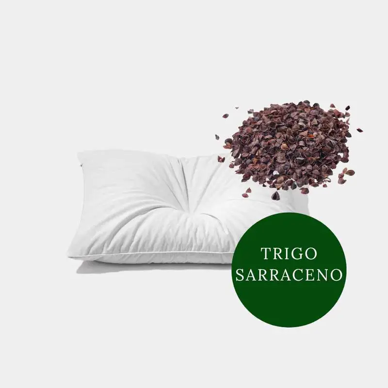 Almohada con trigo sarraceno ecológica - 45*60cm (o almohada japonesa Sobakawa)