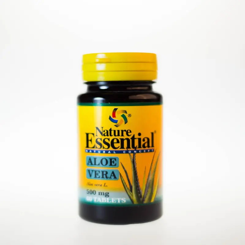 ALOE VERA NATURE, 500 MG 60 TABLETAS - ESSENTIAL