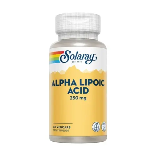 Alpha Lipoic Acid 250 mg - 60 VegCaps. Apto para veganos