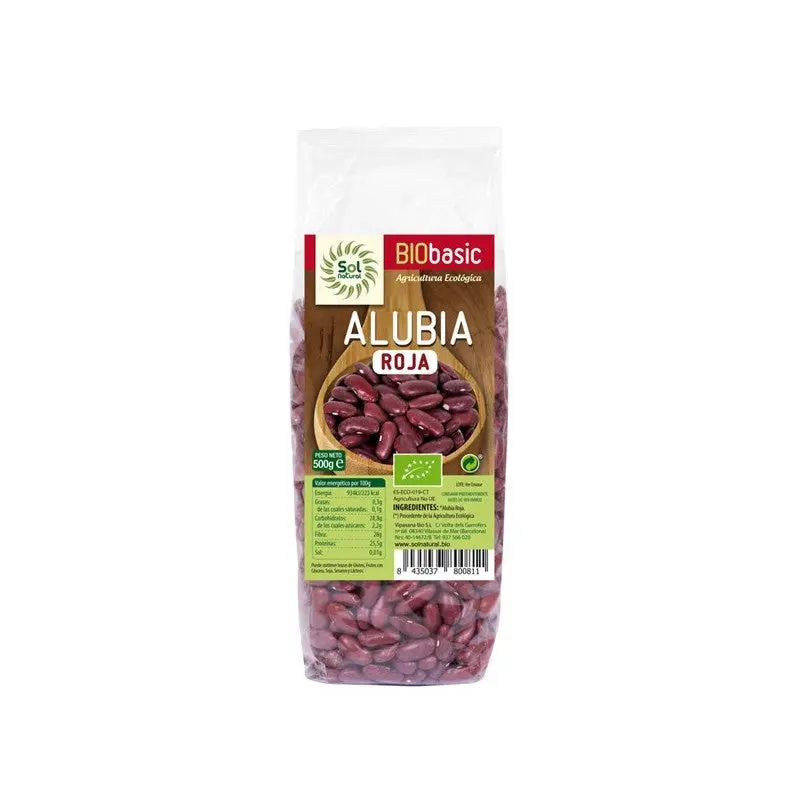 Alubia roja bio 500 g Sol Natural