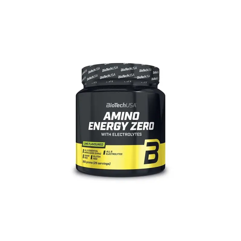 Amino energy zero con electrolitos sabor lima polvo - 360 g - Biotech USA