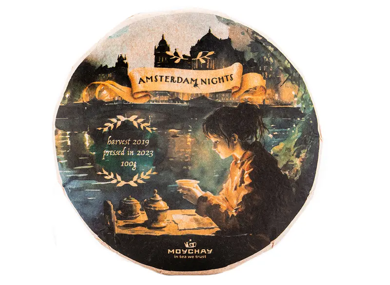 Amsterdam Nights Shu Puer, Moychay (Cosecha 2019, prensado 2023) 100g