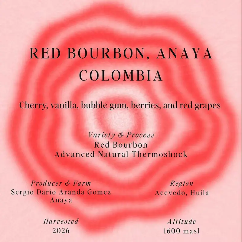 Anaya - Colombia {Red Bourbon Advanced Natural}