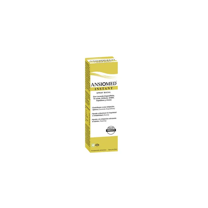 Ansiomed instant spray bucal - 20 ml - Bioserum