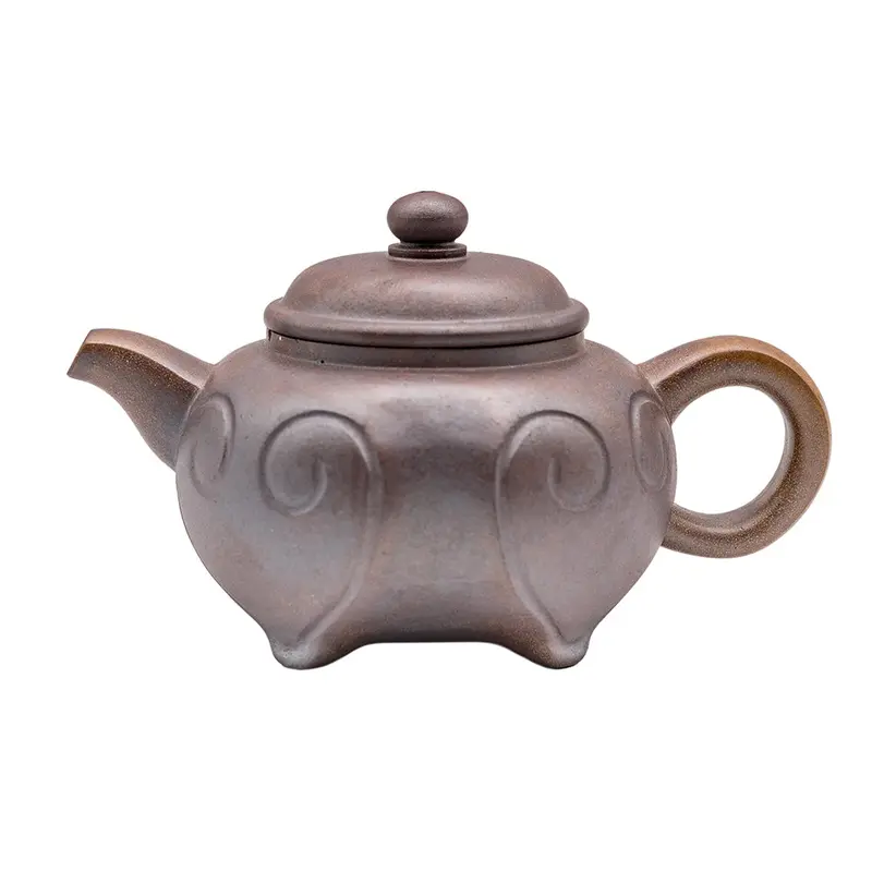 Antique Ruyi yixing clay woodfired teapot # 94869, 145 ml