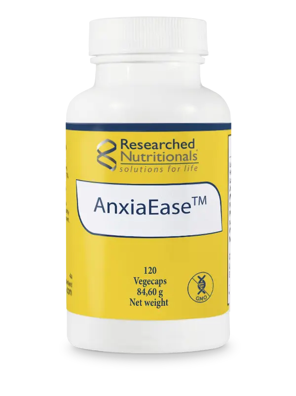 AnxiaEase 120 cápsulas – Apoyo Natural para el Estrés y la Ansiedad